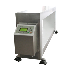 Tunnel metal detector for packing machine