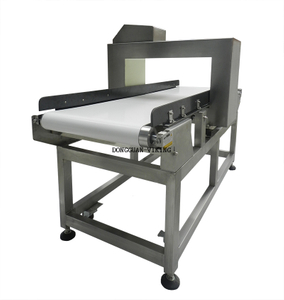 stainless steel industrial metal detector conveyor belt for food industry 
