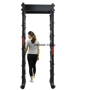 Airport security walk through gate metal detector system 